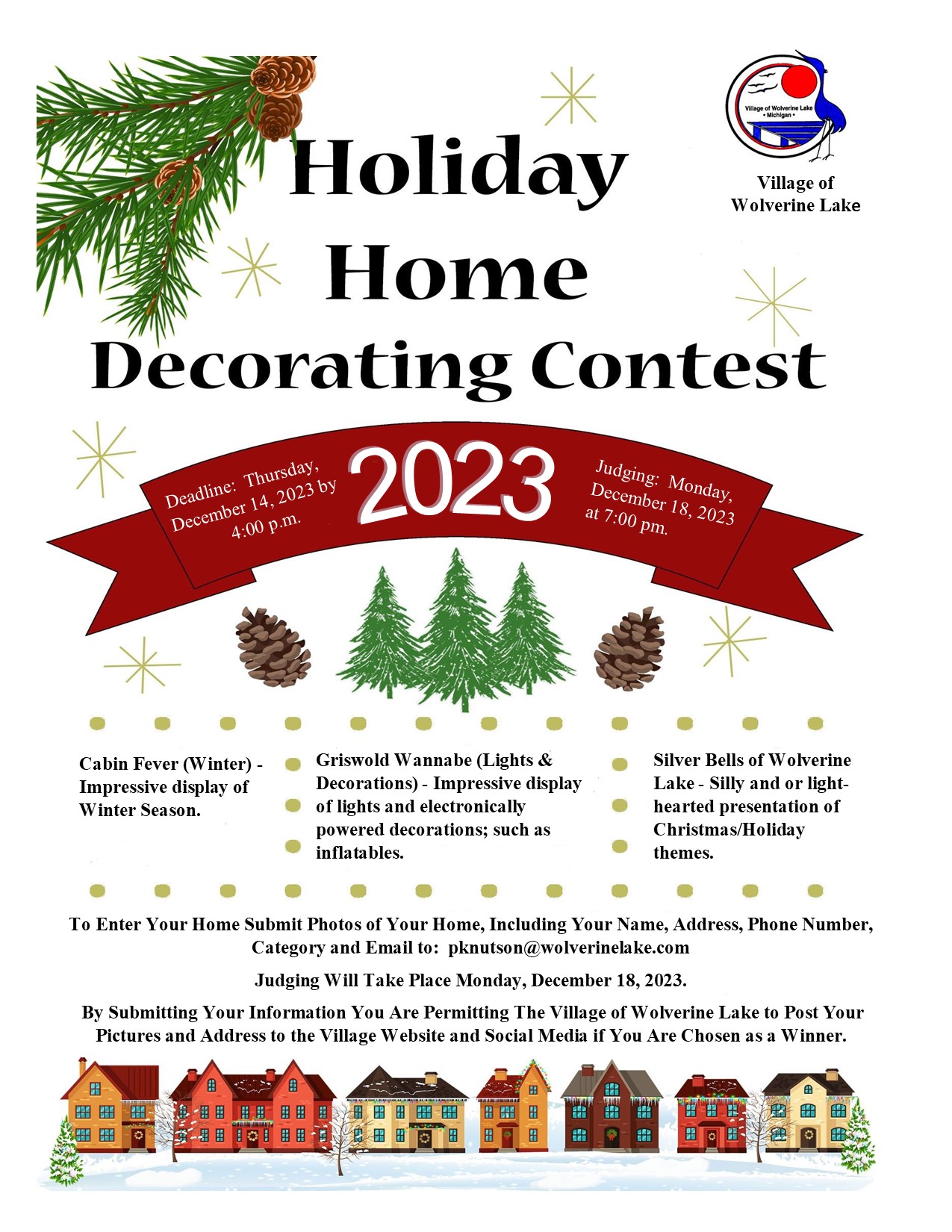 Holiday Home Decorating Contest 2023
